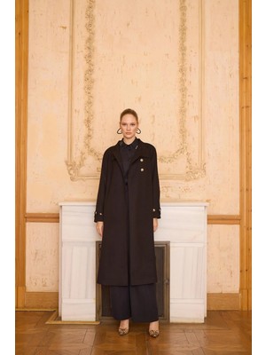 Senna Gabrıelle Coat Siyah