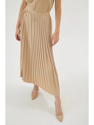 Senna Lılıana Etek Bej