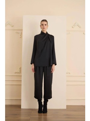 Senna Crıstalle Pants Siyah