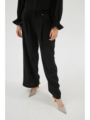 Senna Elegance Pantolon Siyah