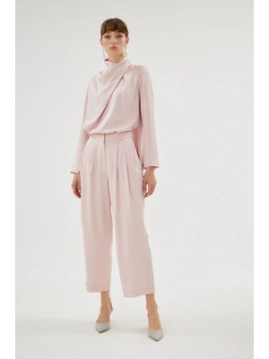 Senna Crıstalle Pants Pudra