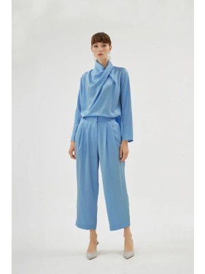 Senna Crıstalle Pants Açık Mavi