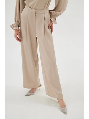 Senna Elegance Pantolon Bej