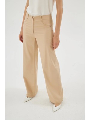 Senna Luzıa Koton Pantolon Bej