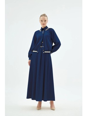 Senna 40006 Pietra Bomber Ceket Lacivert