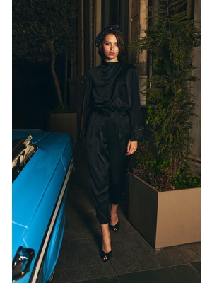 Senna 50024 Crıstalle Pantolon Siyah