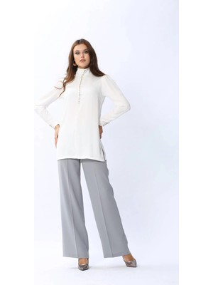 Senna Luz Gömlek Ekru