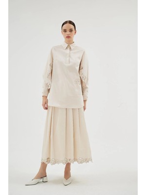 Senna Mısty Rose Gömlek Bej