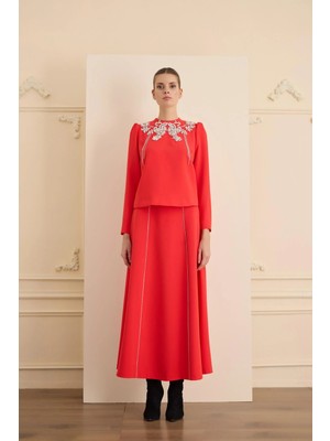 Senna Elodıe Takım Nar Çiçeği