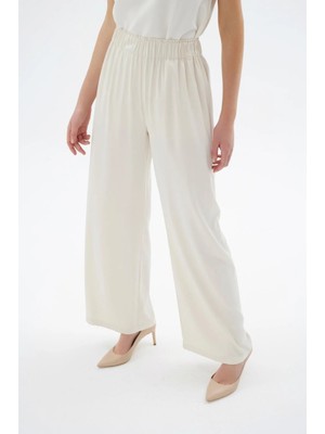 Senna Blume Pantolon Krem