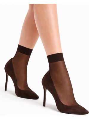 Pierre Cardin 3 Çift Yarı Parlak Ince Soket Çorap(15 Den)