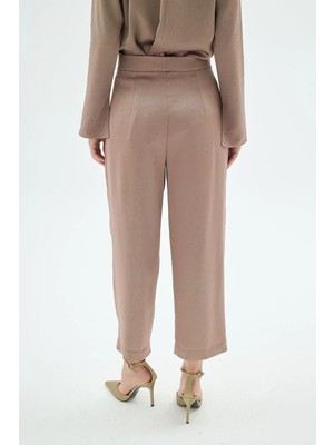 Senna 50015 Crıstalle Taşlı Pant Camel