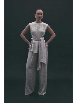 Sateen Camila Pantolon - Bej