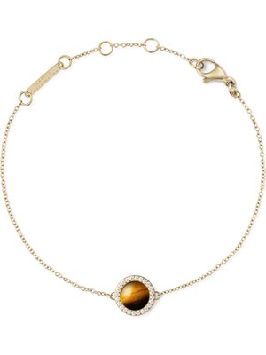 Daniel Wellington Audrey Bracelet Tiger Eye Gold