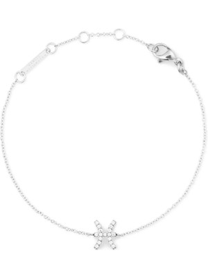 Daniel Wellington Crystal Zodiac Chain Bracelet Silver