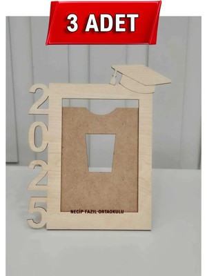 Mars Tasarım Mezuniyet Çerçevesi - 10X15 Boyutlarındakş Fotoğraflar Için