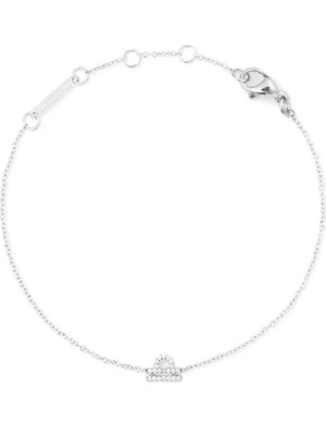 Daniel Wellington Crystal Zodiac Chain Bracelet Silver