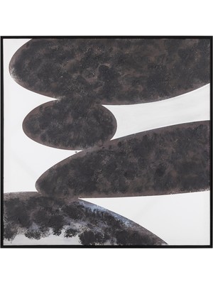 Mudo Home THAI STONE II ÇERÇEVELİ YAĞLIBOYA TABLO 100X100 CM