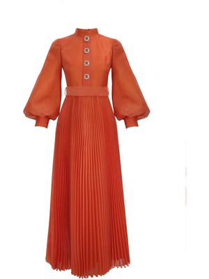 Senna Latına Dress Turuncu