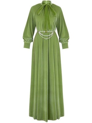 Senna Rıa Dress Fıstık Yeşili