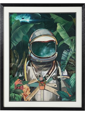 Mudo Home ASTRONOT ÇERÇEVELİ PANO 72X90 CM