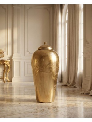 Mikasa Moor Metal Dekoratif Yer Küpü 50CM