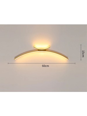 Ronisu Aydınlatma LED Nordik Tarz Yatak Odası Duvar Aplik