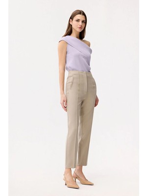 Adl Cep Detaylı Gabardin Pantolon Yeşil 15343057004