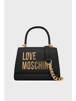 Love Moschino Logolu Zincir Detaylı Çıkarılabilir Askılı Çanta Bayan Çanta JC4024PP1OKD0000