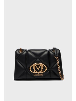 Love Moschino Kapitoneli Logolu Zincir Askılı Çanta Bayan Çanta JC4041PP1OLC0000