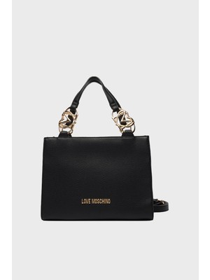 Love Moschino Logolu Çıkarılabilir Askılı Çanta Bayan Çanta JC4006PP1OLB0000