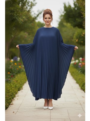 Gigitex Medine Ipeği  Standart Beden Özel Tasarım Elbise Ferace