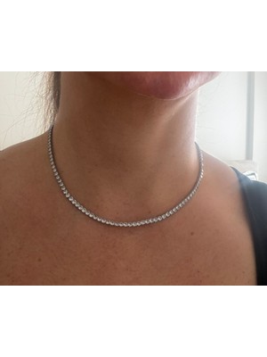 Theory Jewelry Silver Glow Premium Suyolu Kolye