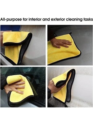 Yünlü Hassas Araba Yıkama ve Temizlik Bezi