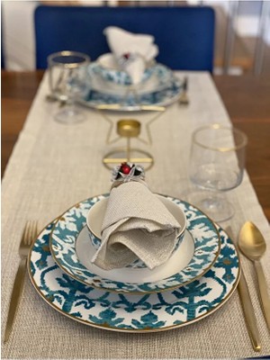 Valerium Simli Gold Runner 40X150CM