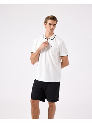 Ellesse Erkek Beyaz Polo T-Shirt.OF