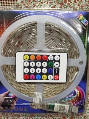 Calperia 10 Metre, LED Şerit, USB Bağlantılı, Kumandalı, Ambiyans Işığı SDR-LED-109 (5047)