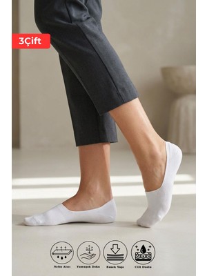 Rays 1109 3'lü Babet Çorap Beyaz