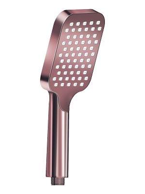 Mesa KARLİM TEK FONKSİYONLU EL DUŞU , KARE DUŞ BAŞLIĞI  BAKIR  DUŞ AHİZESİ