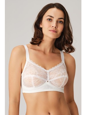 Anıl Dantelli Balenli Desteksiz Toparlayıcı Küçültücü Sütyen 3769