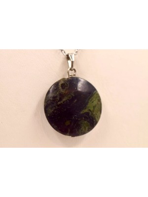 Doğaltaş Jasper Kolye