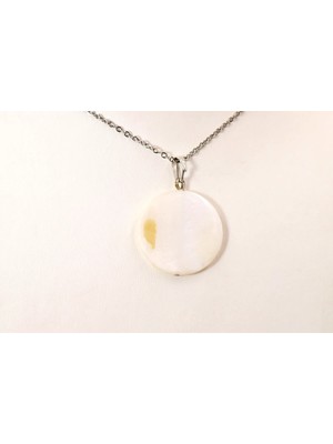 Doğaltaş Sedef Taşı Kolye