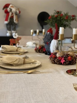 Valerium Simli Gold Masa Örtüsü 150 x 260