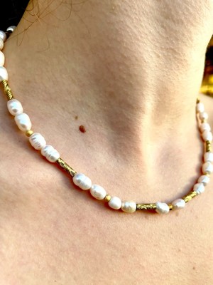 Doğaltaş Inci Kolye