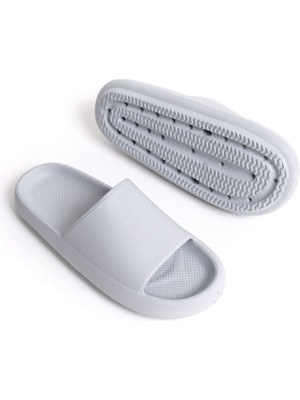 Zerenyus ZRC001 - Poliüretan Hafif Esnek Erkek Terlik Gri