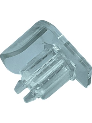 MorPerde Zebra Perde Şeffaf Etek Çıta Tıpası