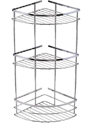 Acar Musluk 17.08.702 Bella Köşe Şampuanlık 304 Üçlü