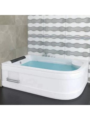 Sırduş 170X120X55 Asimetrik Sol Küvet, Beyaz