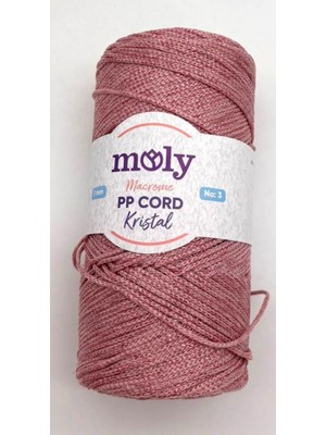 Angel Çanta Aksesuar Moly Yarn 200 gr Simli Polyester Makrome NO:072