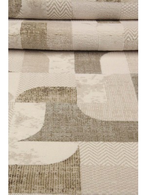 Kashe Halı Harmony 6032 Kahve Salon Halısı Oturma Odası Halısı Koridor Halısı Mutfak Halısı Modern Makine Halısı